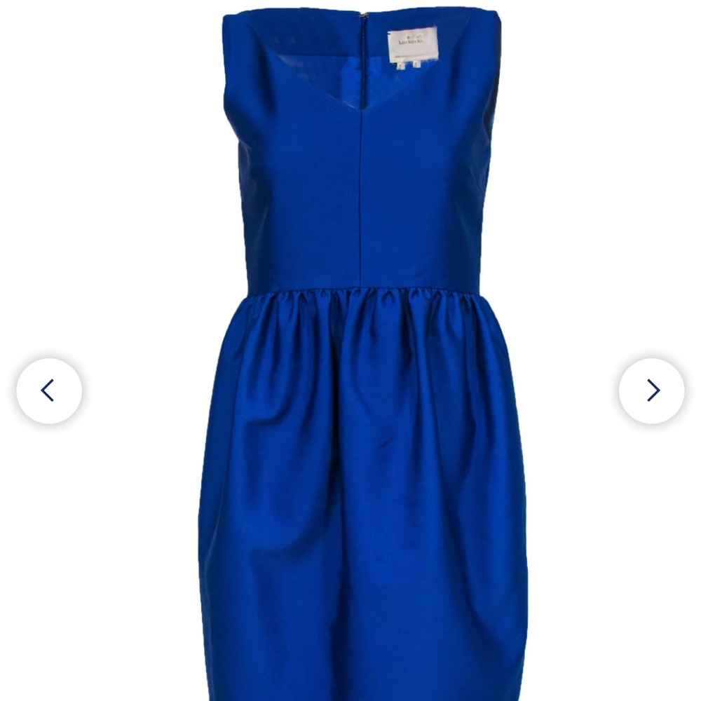 Kate Spade Cocktail Dress Color Blue, Size 10